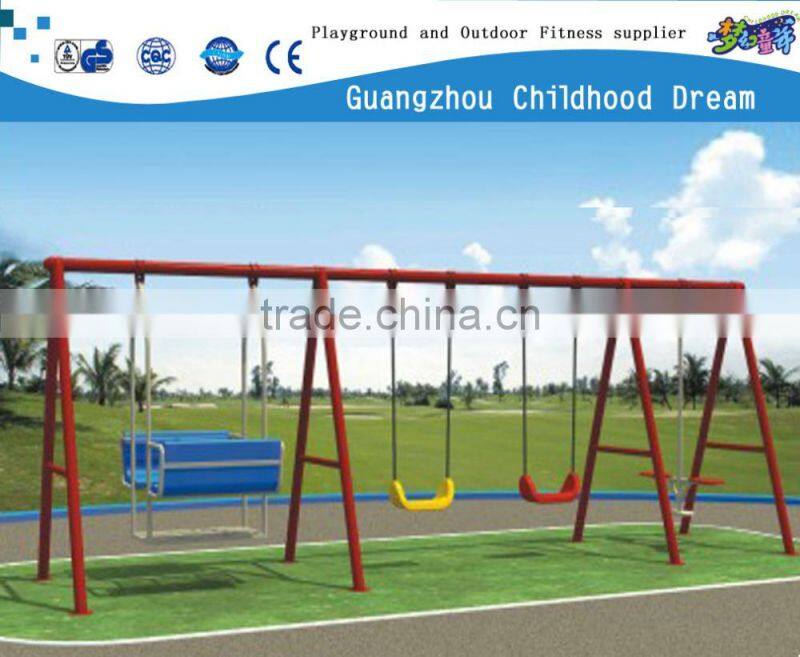 (CHD-885) Galvanized composite outdoor swing set