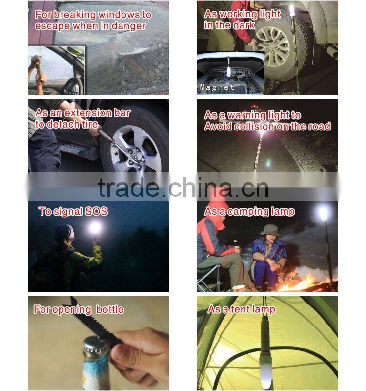 Emergency Car Escape Tool Vehicle Safety Products Multifunction Shovel With Backpack