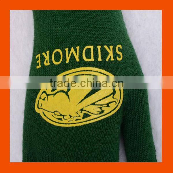 iPad Screen Touch Smart Gloves With Rubber Logo