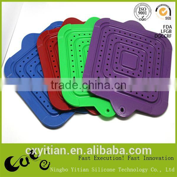 hot selling heat resistant silicone fancy mat