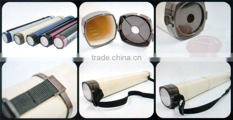 87mm adjustable clear square shaped plastic archery tubes