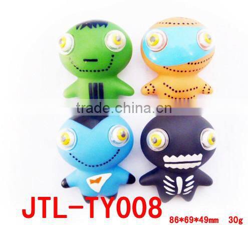 Promotional Plastic Rubber Pop-eye Animal Toys