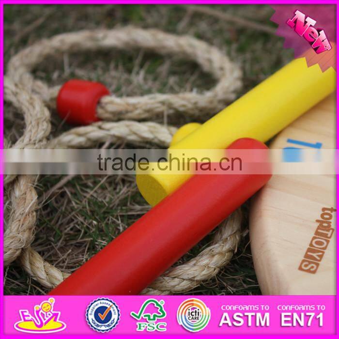 2016 new products educational kids wooden ring toss toy W01A159