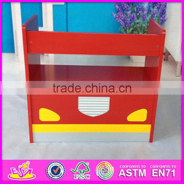 2015 Multifuction Kids Study Table With Chair,Funny children writing table chairs,Car design cute wooden table and chair WO8G143