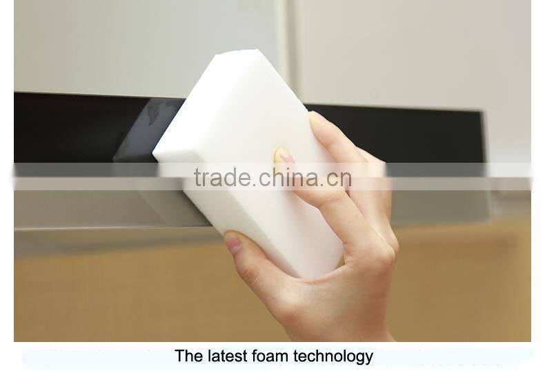 10*7*3cm hot sale melamine sponge for kitchen cleaning foam