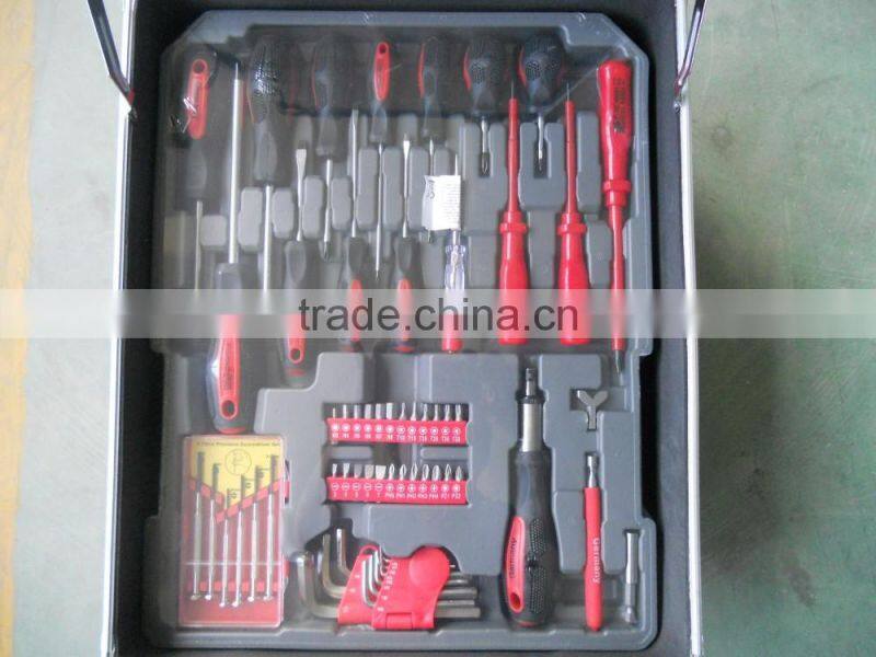 new 2014 tool set tool box tractor manufacturer China wholesale alibaba supplier H6038D 186pcs aluminium tool set