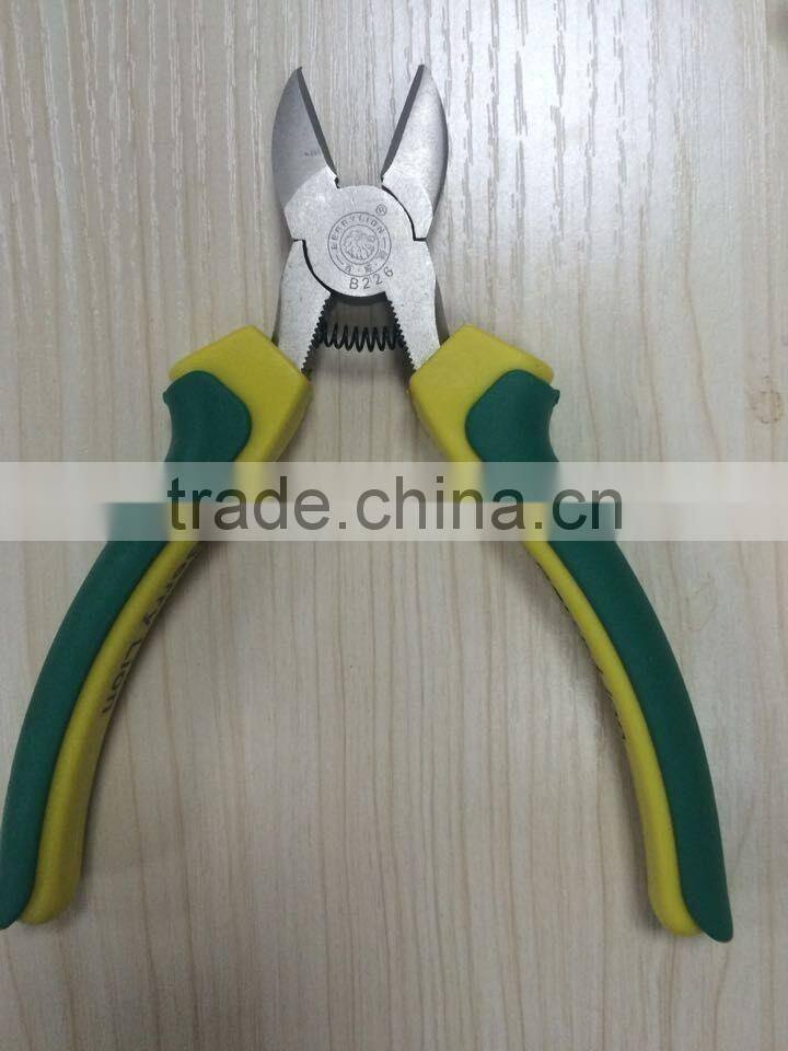 BERRYLION 6'' wire cable cutter diagonal cutting pliers with dual colors design