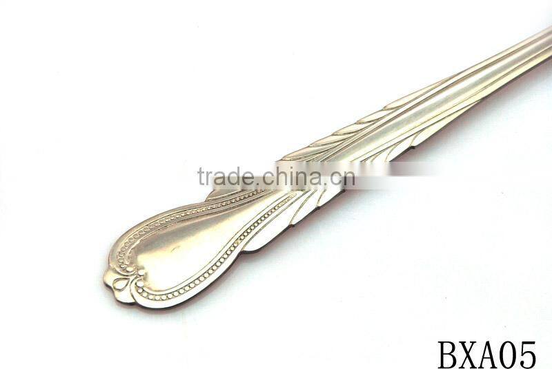 FDA Approval Dessert Coffee Tasting Stainless Steel Ice Cream Spoon