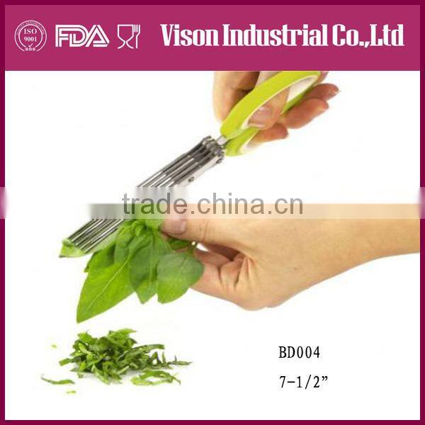 New Design Kitchen Herb Scissors with cover