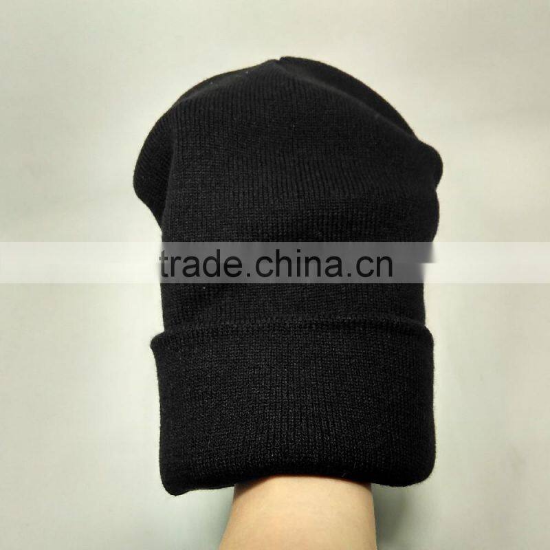 cap factory autumn and winter season knitting hat hat wool in winter to keep warm earmuffs turtleneck cap cap
