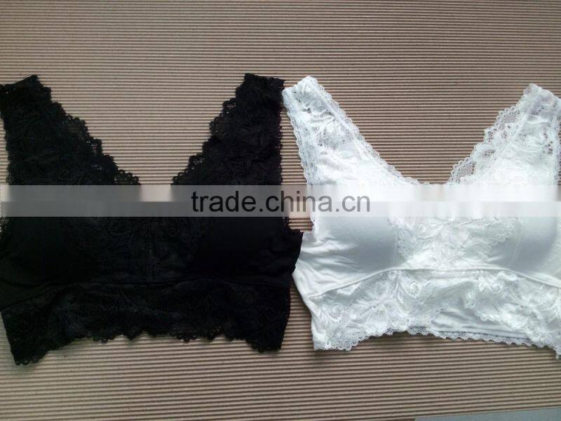 Sexy lady Lace Crop Top underwear bra