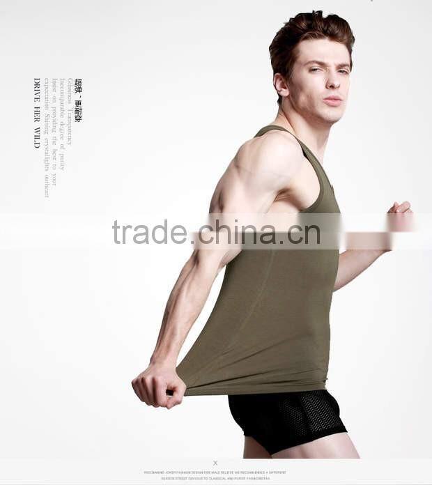 Custom mens stringer gym tank top