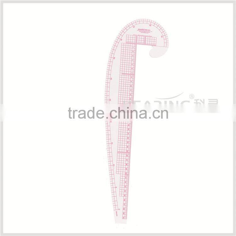 Kearing 40cm & 60cm metric vary form curves (sandwich line) plastic curve FRENCH QUILTING RULER # 6501