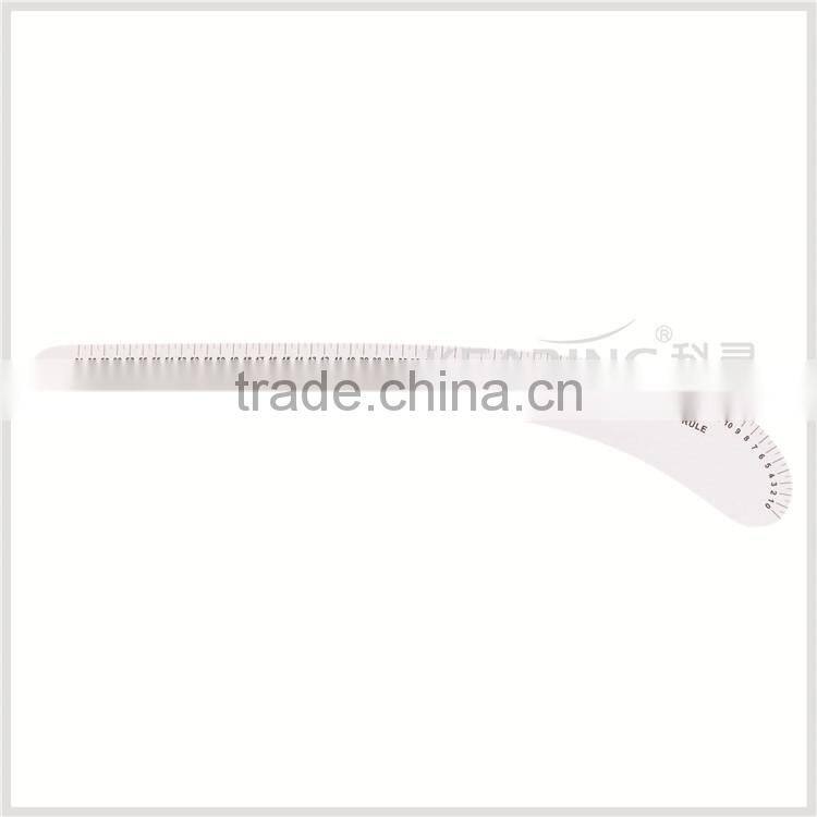 Kearing brand, 46cm economical vary form ruler, plastic stick ruler for sewing market with metric scale #6346B