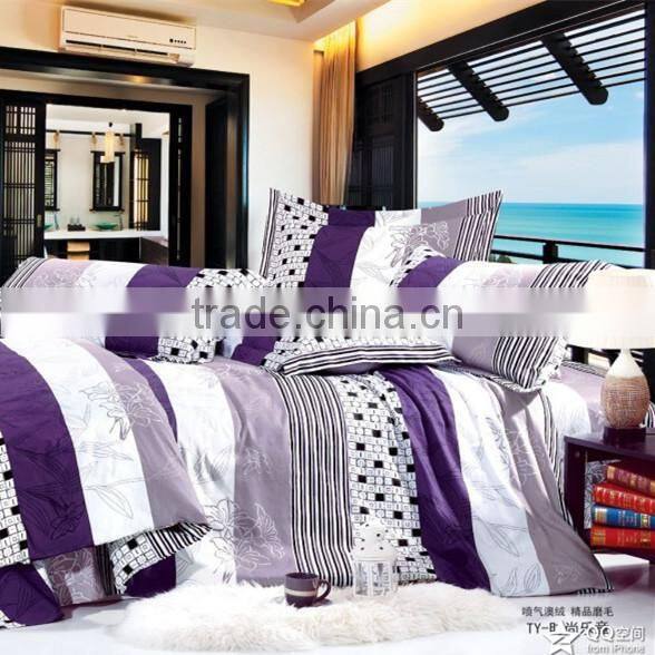 print nap 100% cotton fabric for bedding set