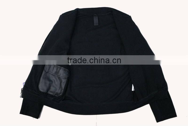 Newest Italian fashion spring jacket leather coat for men