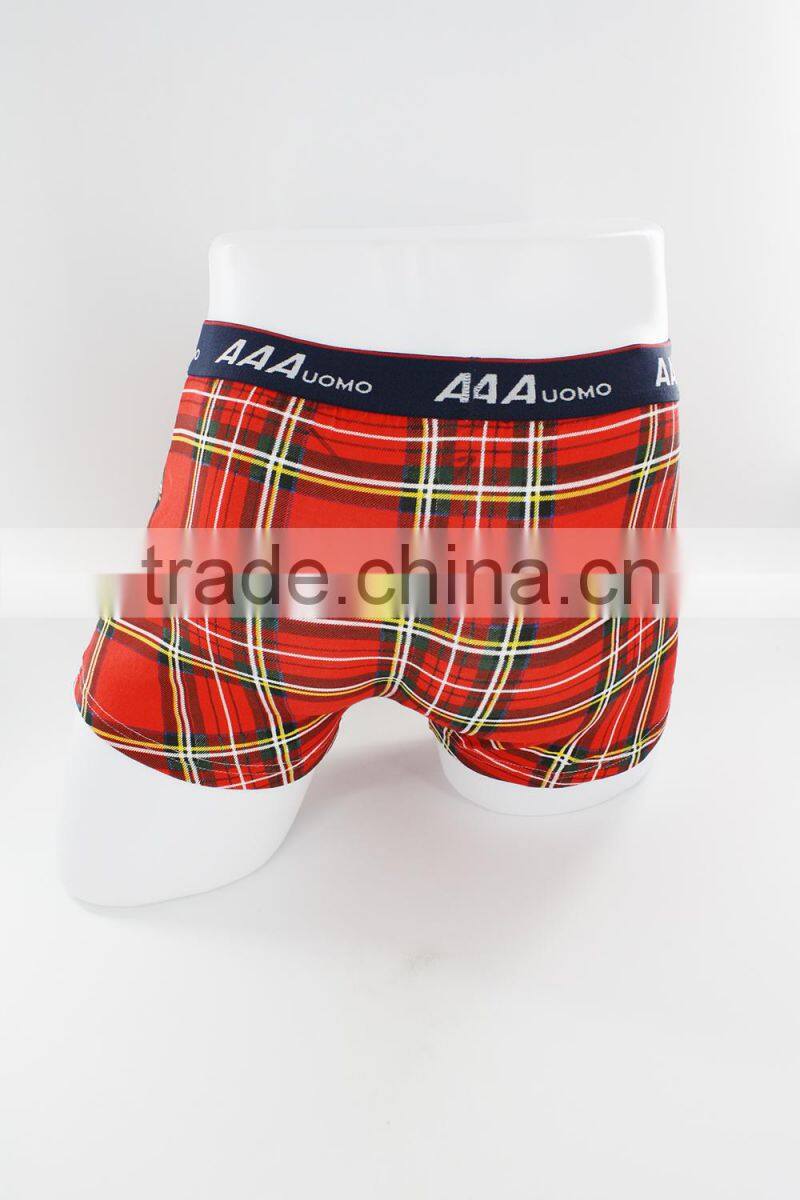 men cotton printed design brief boxer underwear