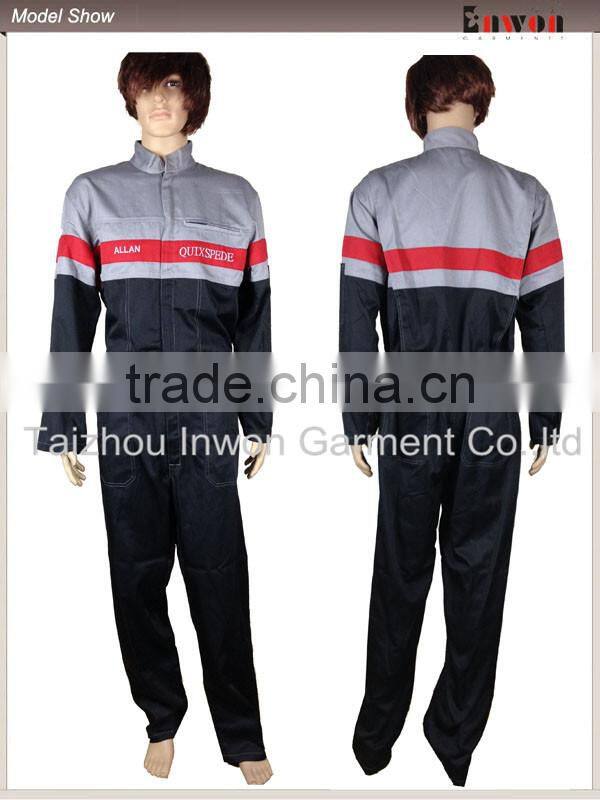 polyester cotton pilot workman's coverall