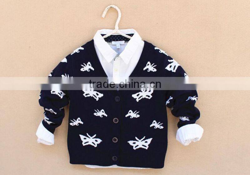 branded walmart wholesale kids v-neck stars pattern clothing
