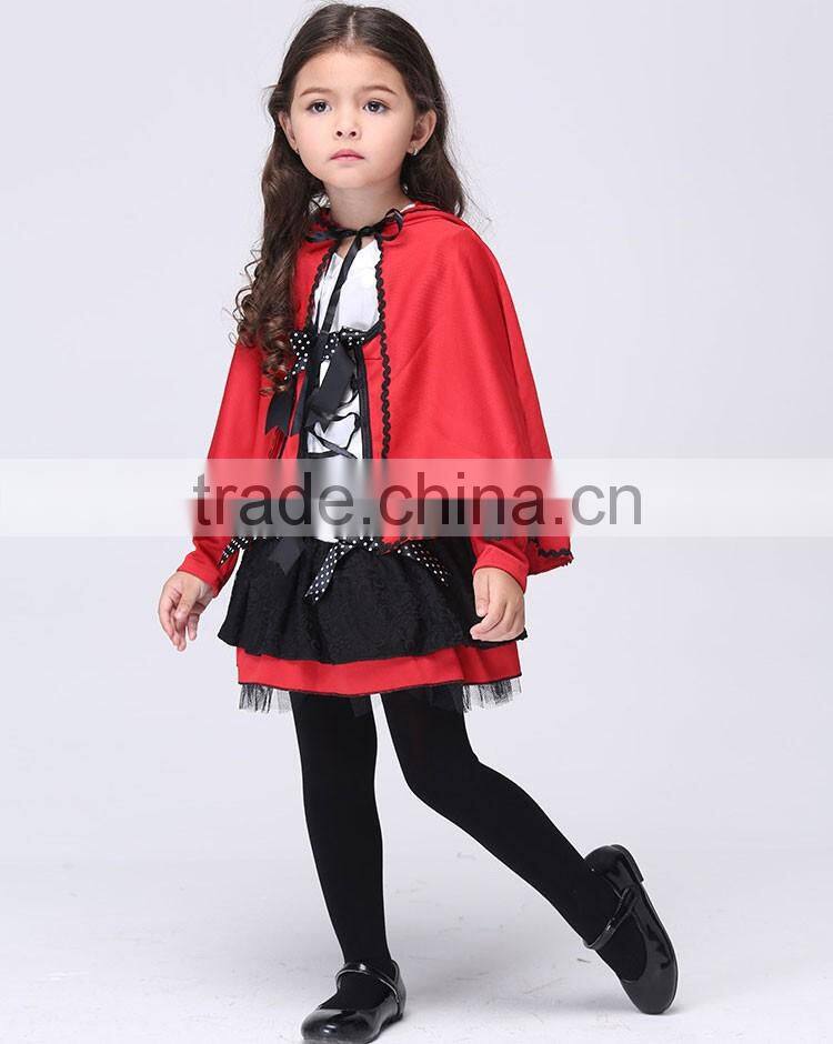 2016 Hot selling Halloween cosplay costume girl party costume for girl