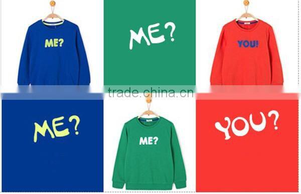 Jiangxi China factory OEM wholesale high quality hot sale children long sleeve t-shirt custom