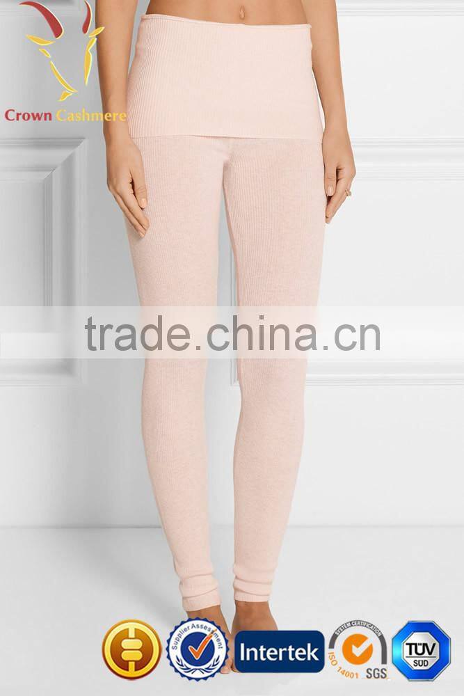 Customized Apparel Womens Cashmere Pants Cashmere Wool Trousers
