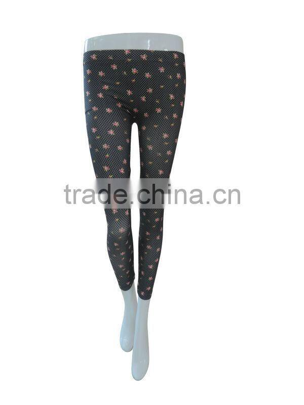 nice quality seamless woman underwear ladies seamless legging w/print