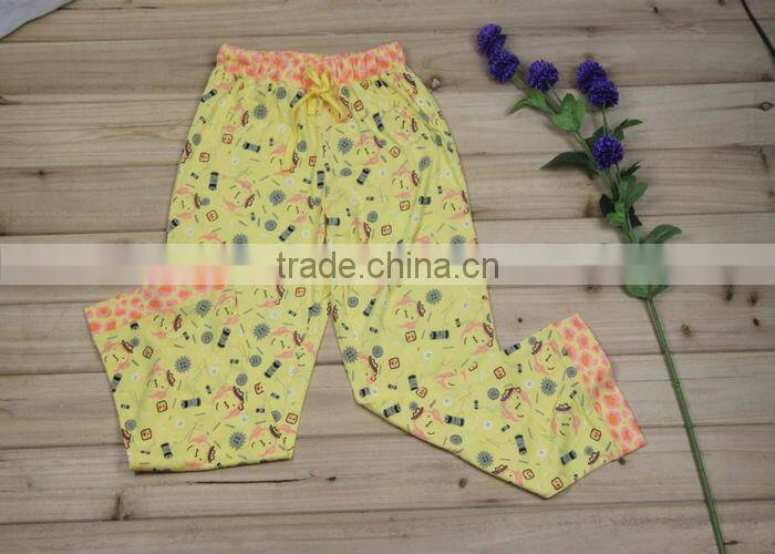 Kids pajamas kids 100% cotton pajamas cotton spandex pajamas