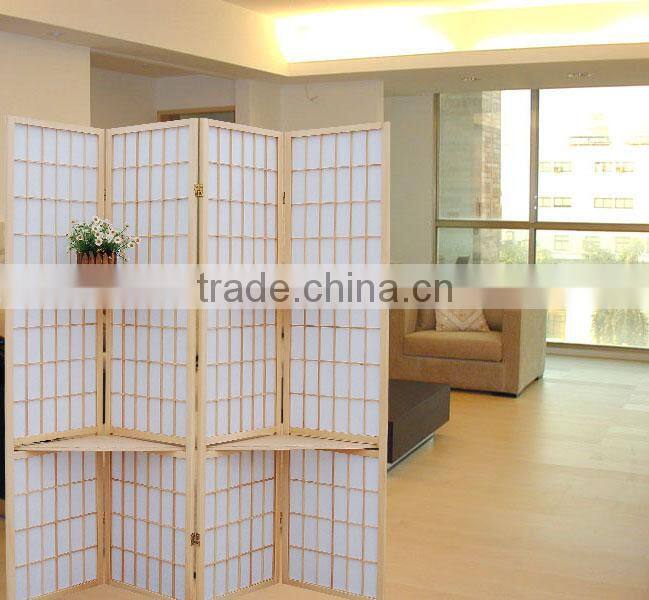 homedecor wooden folding screen / room divider/shoji screen