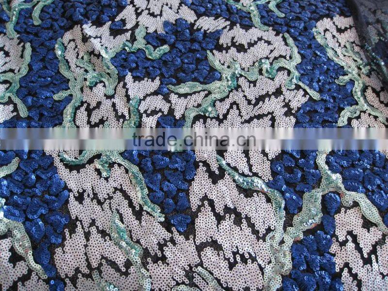 Sequins fabric 3mm sequins fabric lace fabric