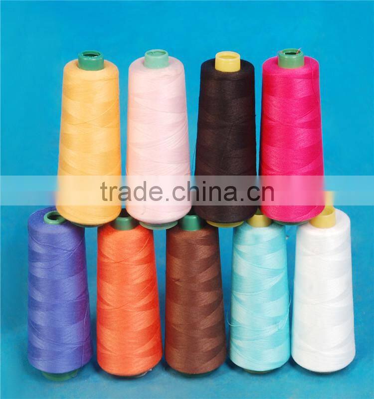 China wholesale embroidery spun polyester thread 50/2