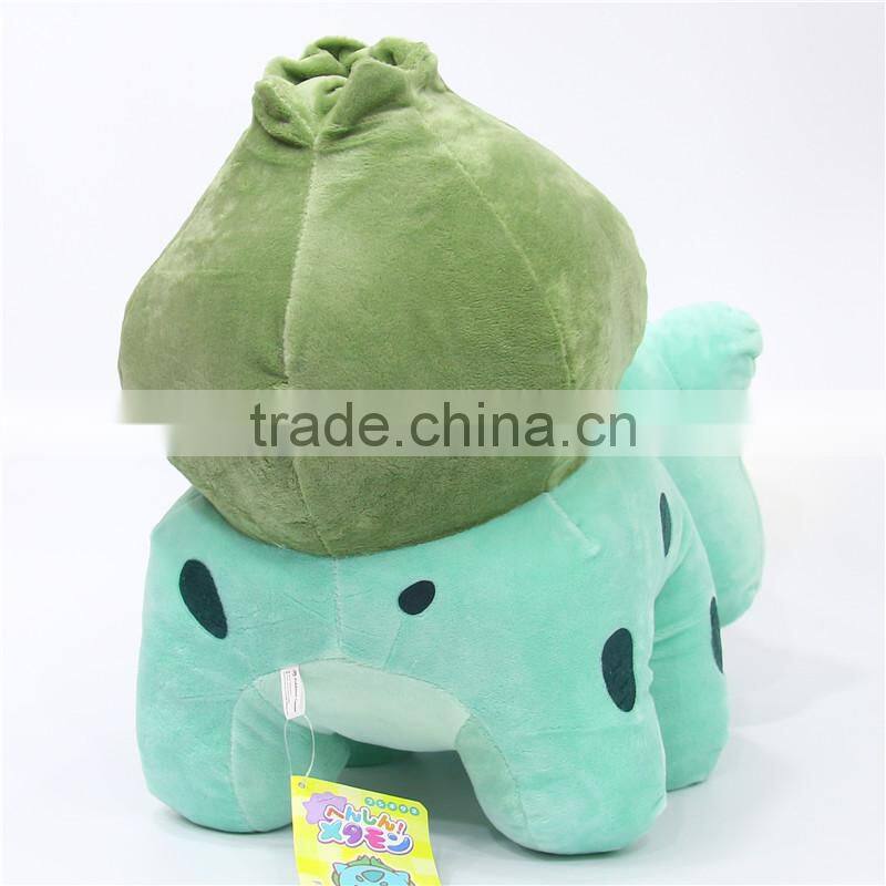 Popular Cartoon Pokemon Bulbasaur Doll Anime Soft Plush Toys