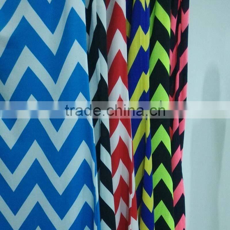 hot selling zig zag chevron maxi long skirt
