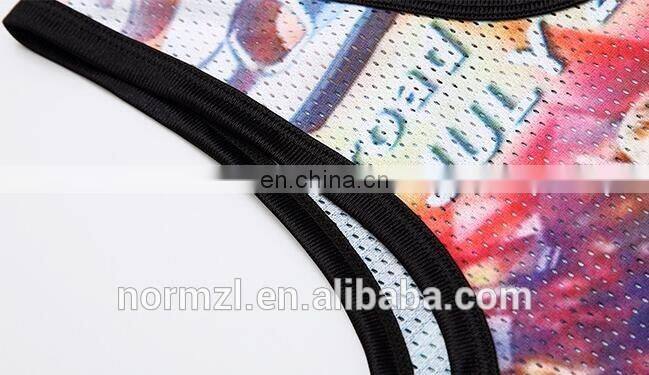 2015 hot pop tank top cool sports sublimated tank top boys fashion style