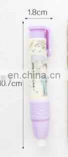 Originality Beautiful Cartoon Pressing eraser pencil rub school child award School Painting Supplies