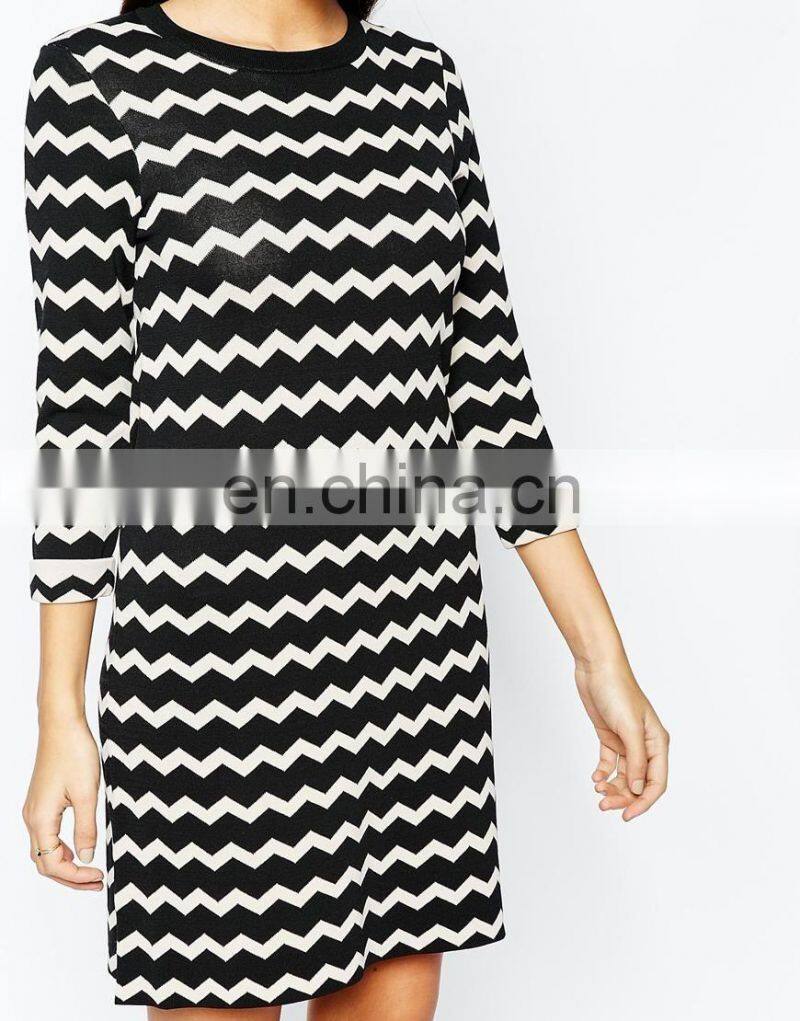 2016 most popular latest sexy nighty stripe dress picture