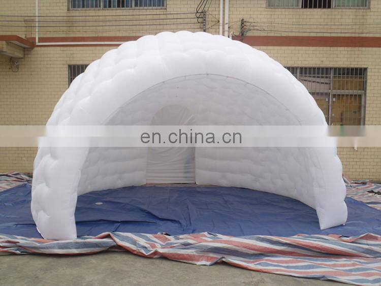 Sunway Factory Wholesale Inflatable Bubble Dome Tent Poolside Inflatable Cabana Tent