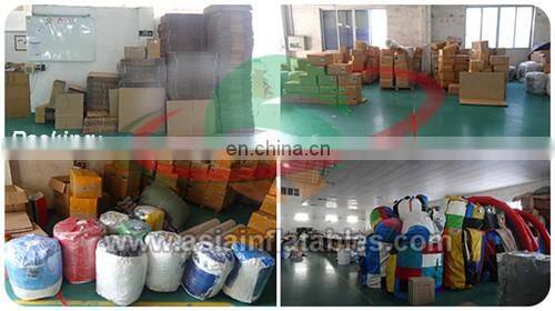 Outdoor Colorful Commercial Grade Inflatable Water Slides/ Wet Slide