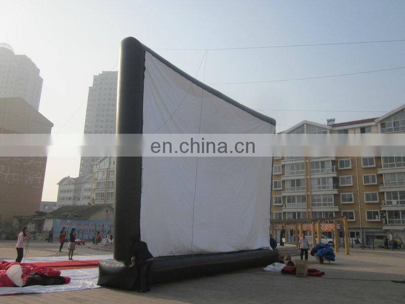 hot sale customized large inflatable movie screen for sale