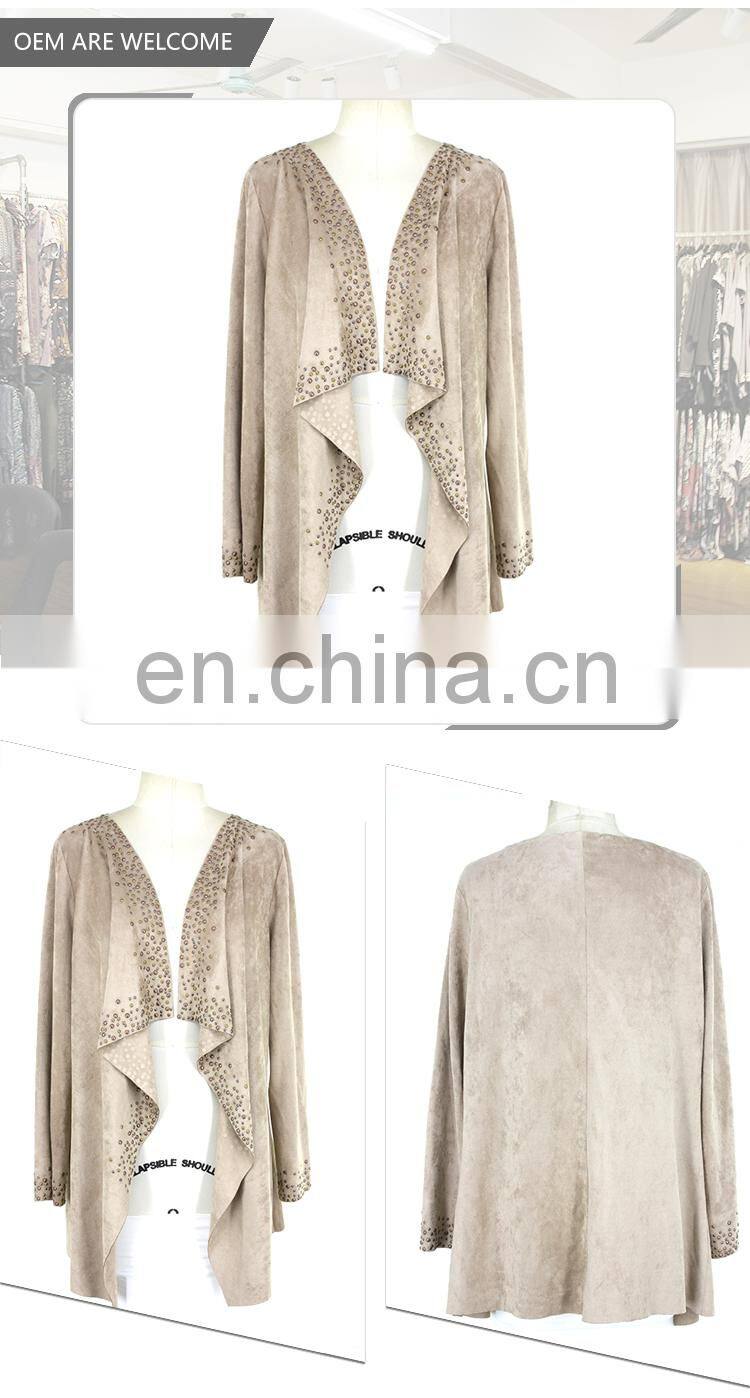 Fashion Ladies Mature older Knitted Cardigan for Women over 50