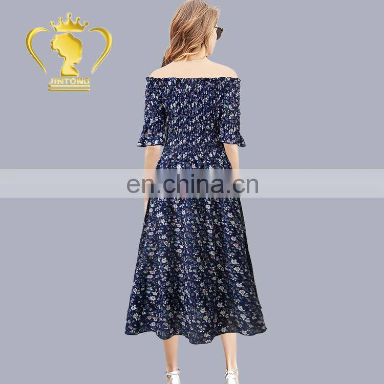 Elgant and high quality custom new fashion ladies off shoulder prom dress