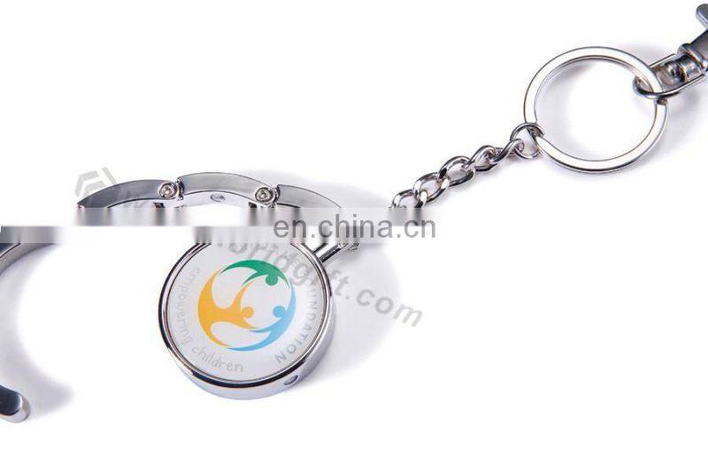 Folding Bag Purse Hook, printing Bag Hook