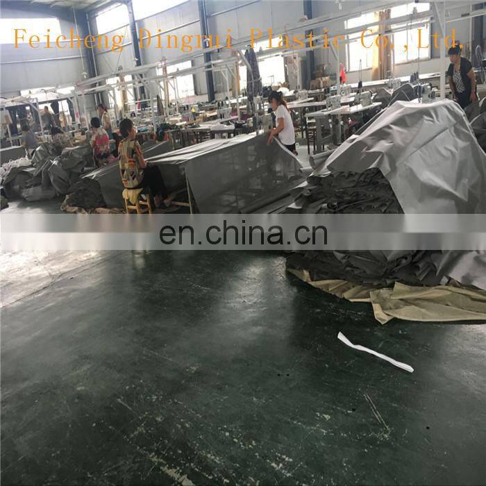 High Strength Fall Protection Grey Construction PVC Coated Safety Net