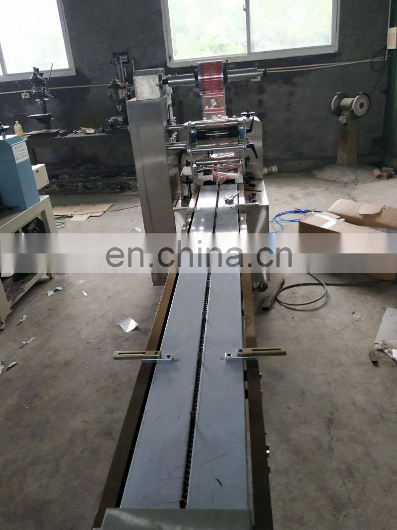 KD-450 Flow Pillow Packing Machine for biscuit cake candy bread wrapping