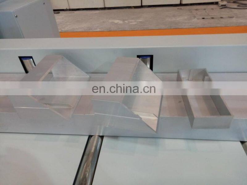 600mm saw blade double head miter saw for aluminum profile