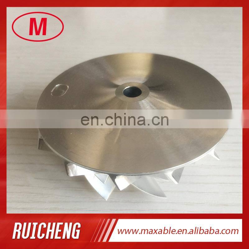 TD05H 18G 50.39/68.01mm 7+7 blades high performance turbo billet/milling/aluminum 2618 compressor wheel for 49378-01520
