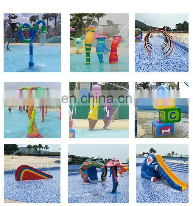 Cool! Customized kids Water Aqua Park Equipment slide sets