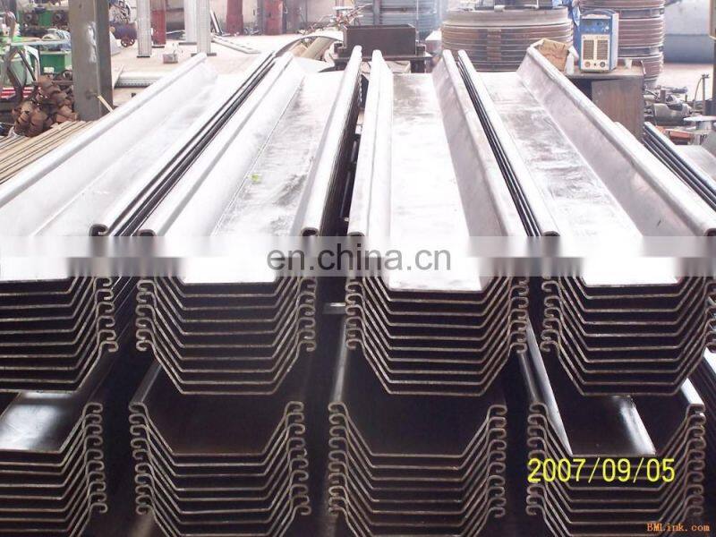 400*100 sy295 water-resisting u type hot rolled Steel Sheet Pile for sale
