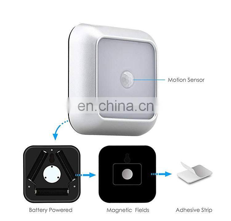 Motion Sensor Closet Lights Battery Operated Stick-on Anywhere Wireless Night Lights for Stairway Closet