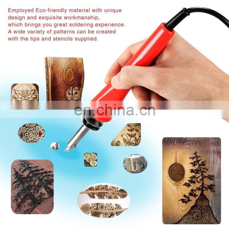 38pcs Wood Burning Kit for Wood Burning/Carving/Embossing/Soldering with Carrying Case, wood burning iron set
